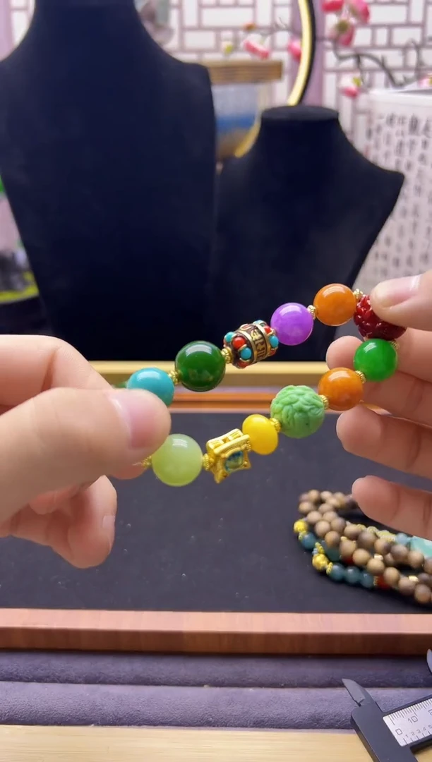 【闪购商品】翡翠手饰14K金镶嵌S29