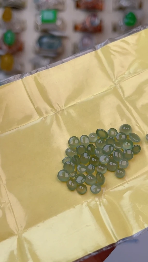 裸石翡翠天然翡翠蛋面45