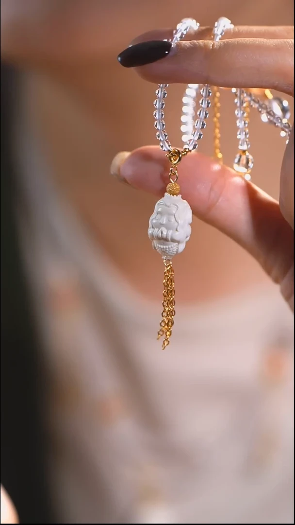 手串/手链/手镯猛犸象牙两****兰美人鱼吊坠