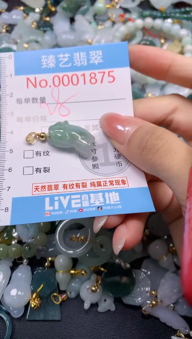 颈饰未镶嵌翡翠1875