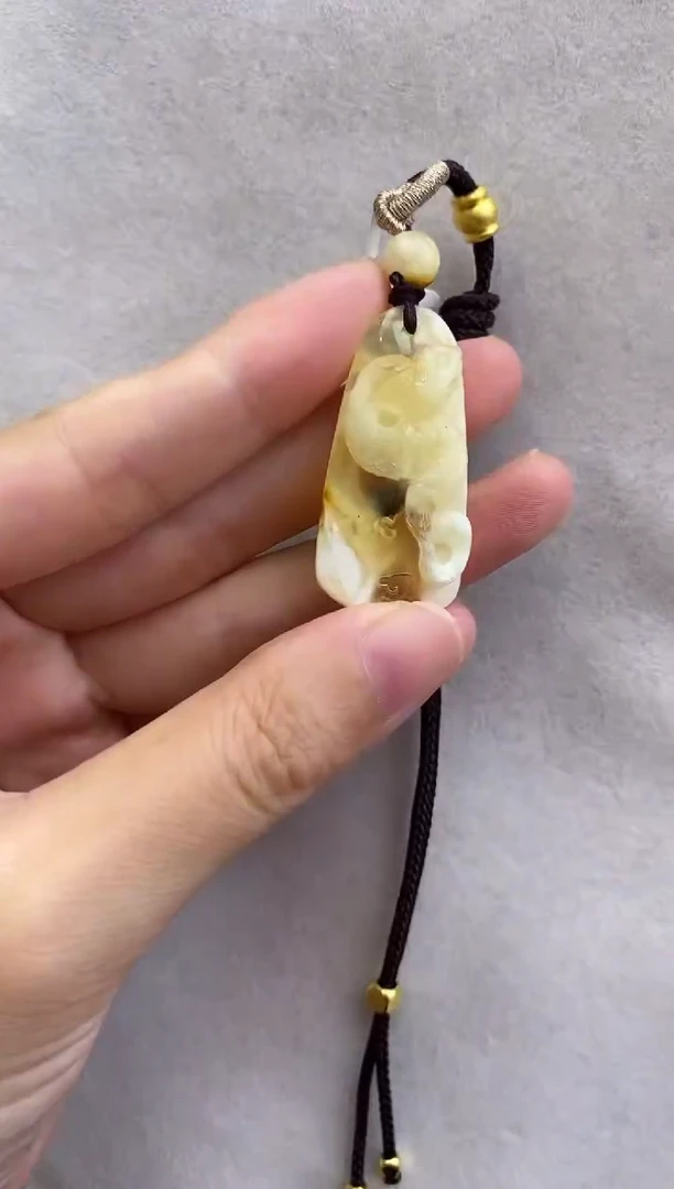 裸石琥珀未镶嵌10928133-吊坠