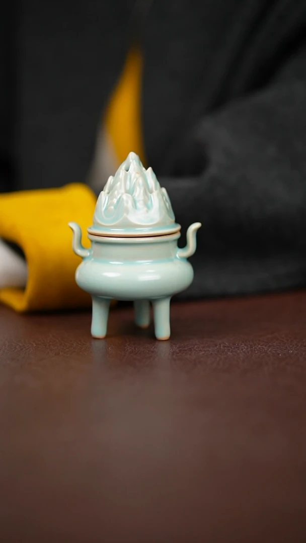 仿古香炉不完美简装