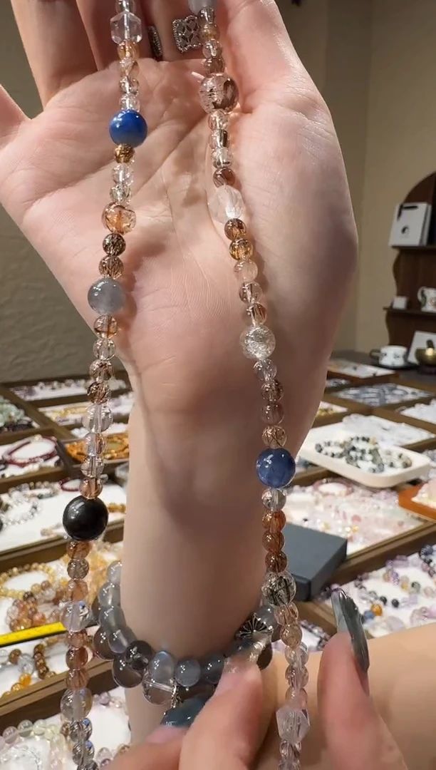 水晶摆件未镶嵌万贯 超七三圈