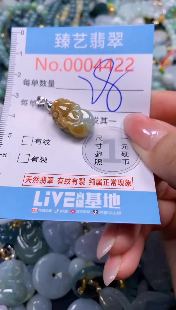 颈饰未镶嵌翡翠4422