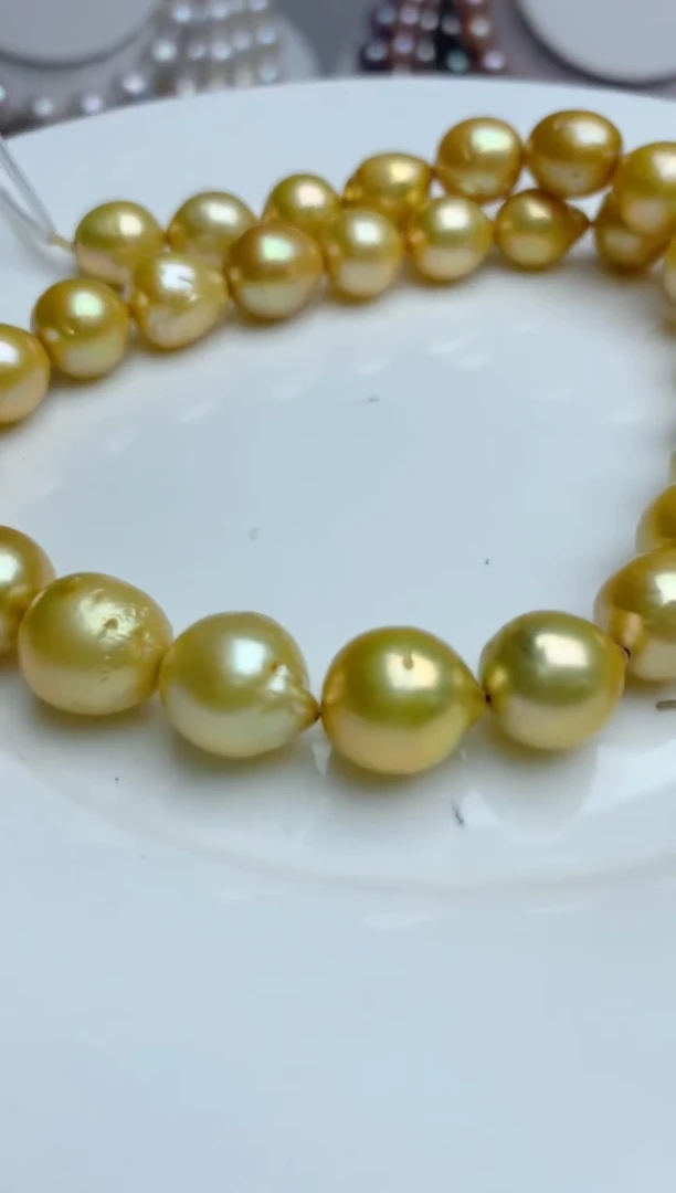 淡水珍珠未镶嵌颈饰0104