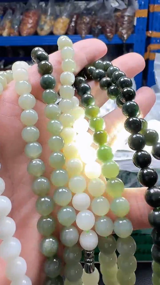 和田玉未镶嵌颈饰047