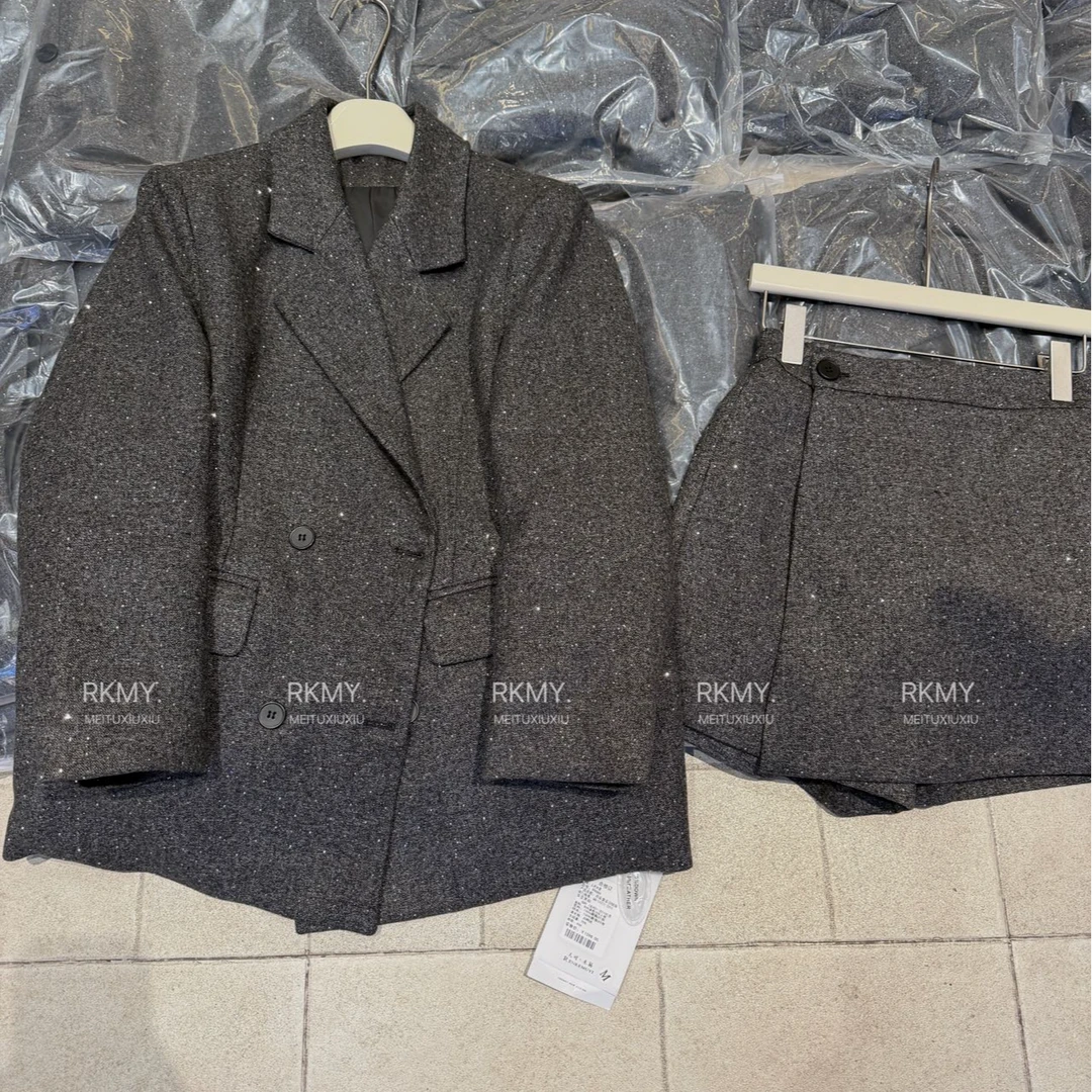 YY Earning BiIIions慵懒极简时尚套装冬保暖时尚百搭冬季夹羽绒