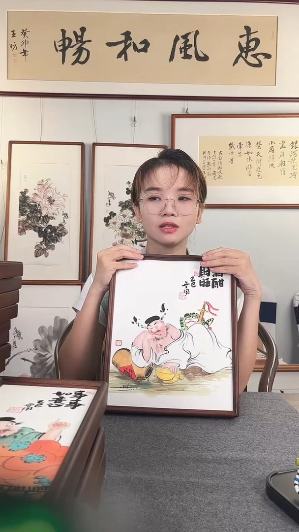 国画仲维利老师作品《国潮钟馗》