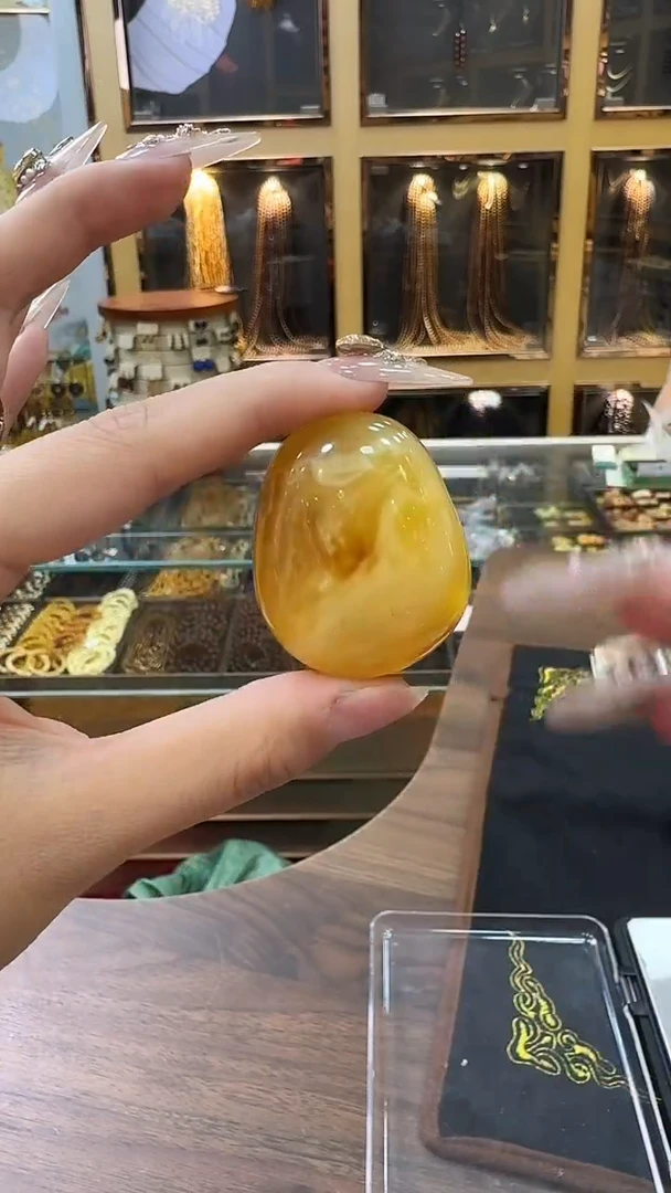 裸石琥珀未镶嵌蜜蜡裸石