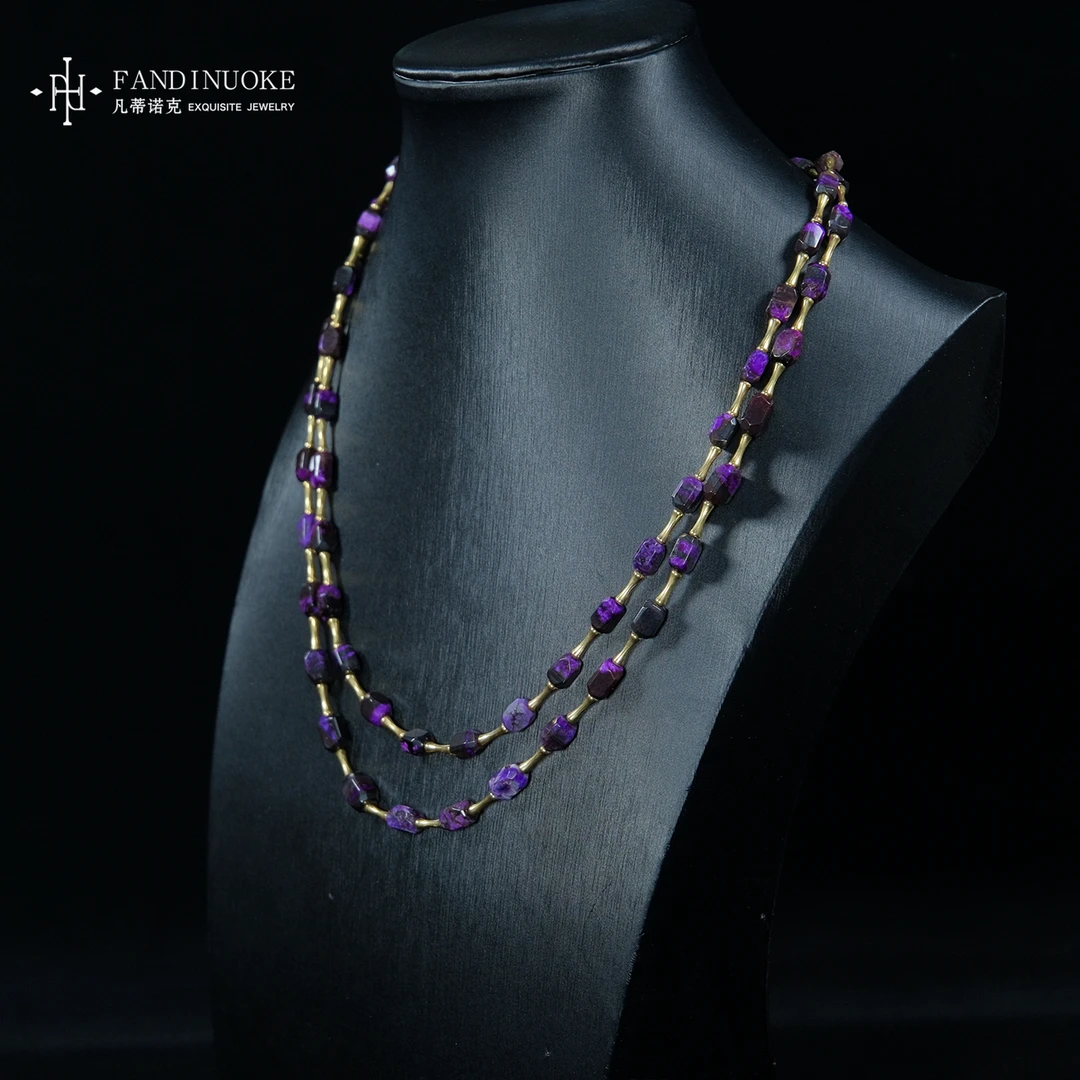 【加加专属】25 MJ17161-18k金丝绒料舒俱来项链—多样性发一件-45cm