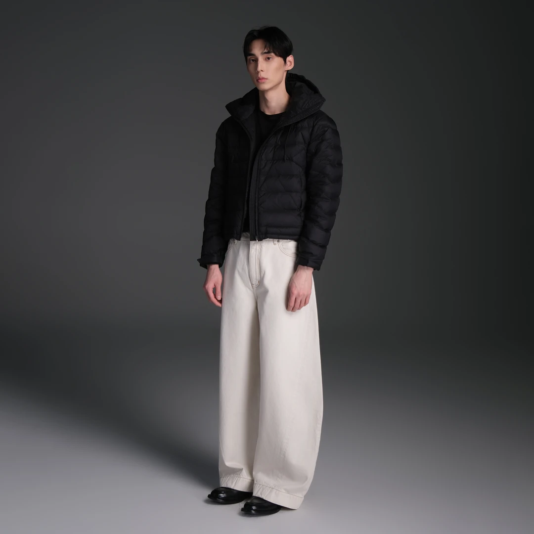 Set for life 24FW轻量化V型解构排骨羽绒服90白鸭绒