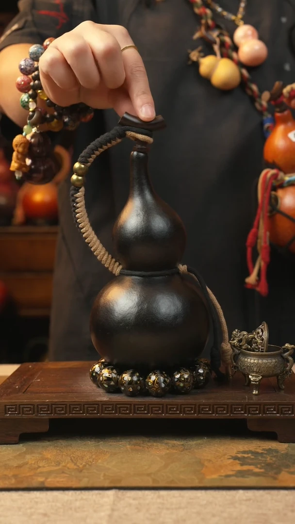 455大漆一物一拍记葫堂出品【不带手串】