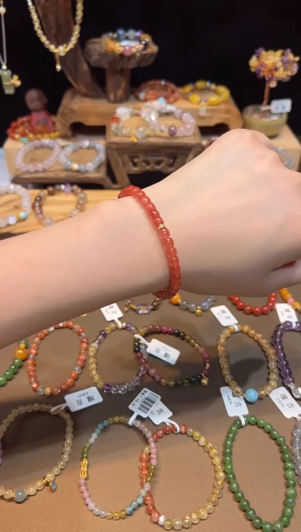 手饰玛瑙未镶嵌手饰@@H3914