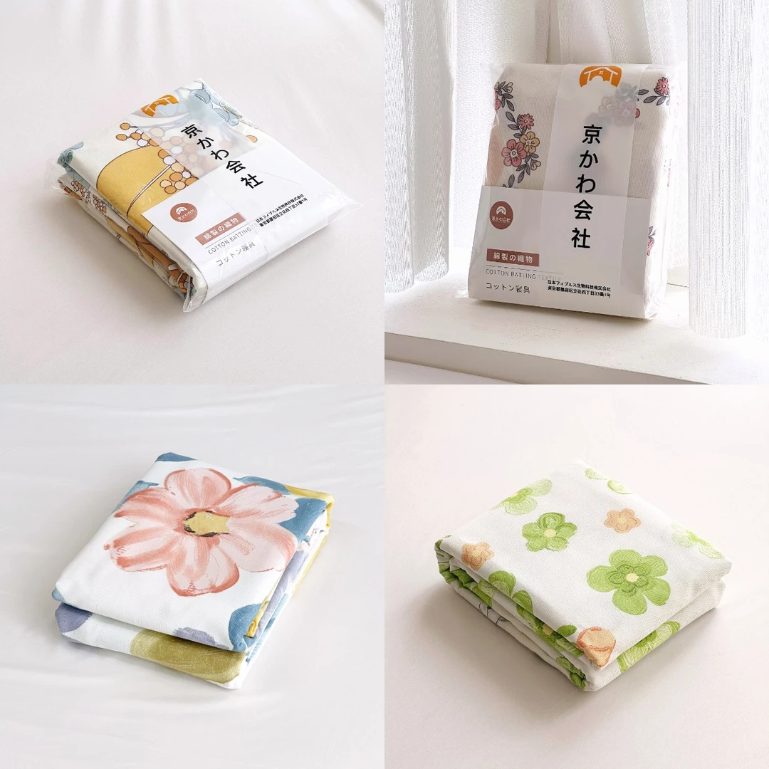 【京かわ会社】纯棉加厚细纱汉麻帆布双人床单220*240cm 汉麻万迎组合