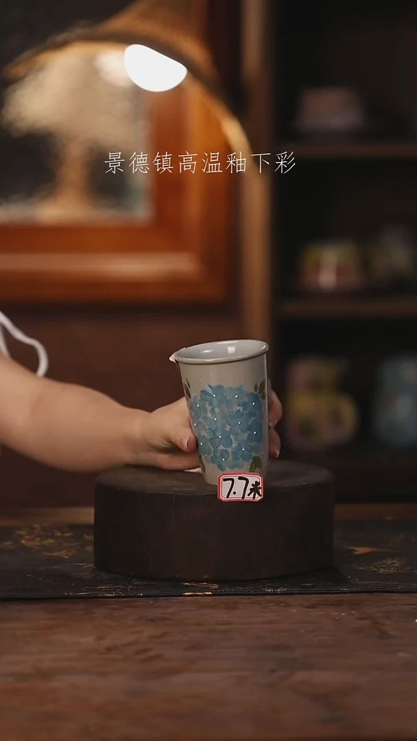 陶瓷景德镇高温釉下手绘陶瓷488