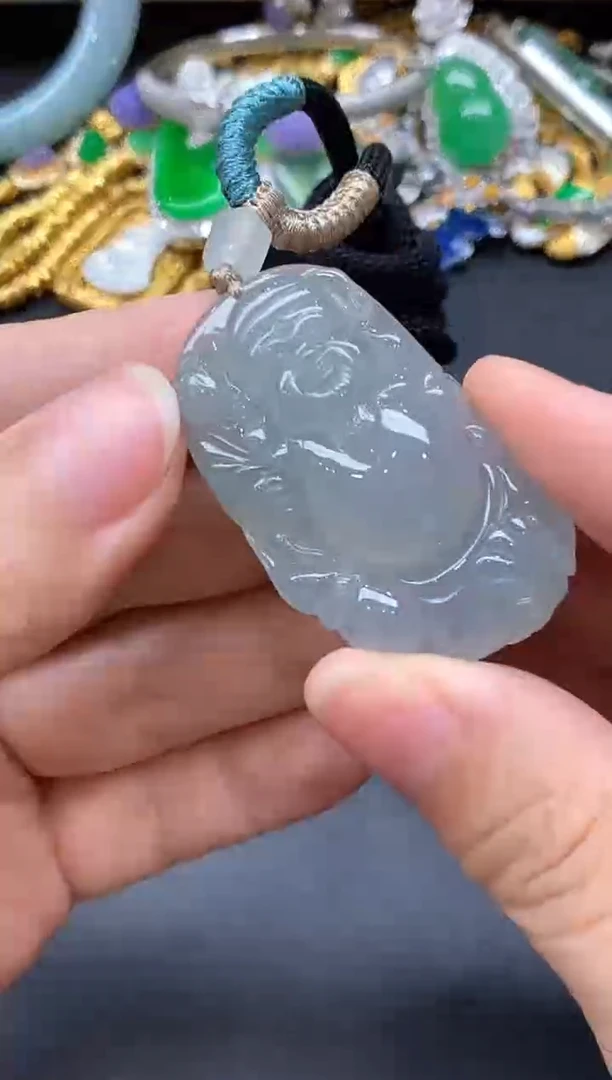 颈饰未镶嵌翡翠484-中国好珍宝