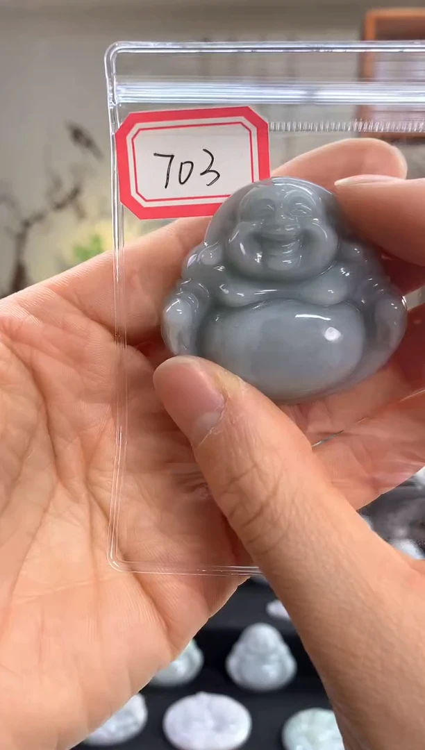【闪购商品】翡翠颈饰未镶嵌佛公703