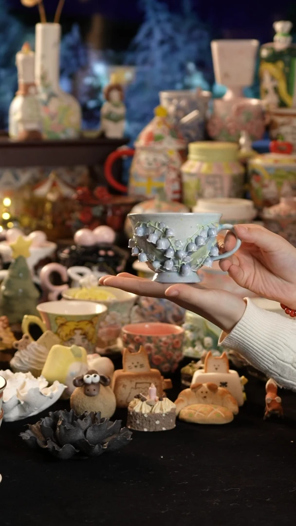 其他陶景德镇釉下彩手绘设计师款陶瓷