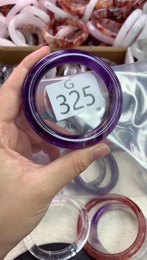 水晶手镯未镶嵌G325-56