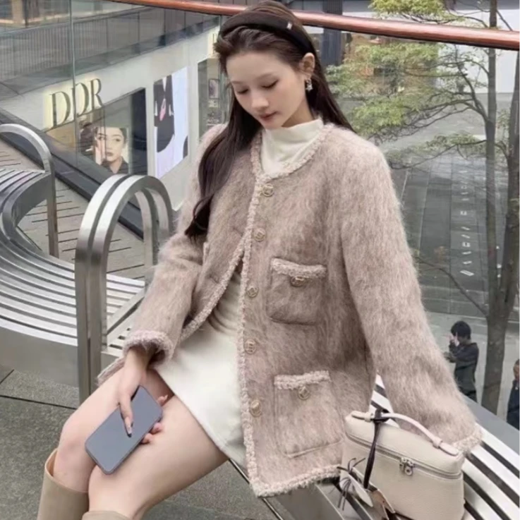 【夏幽幽专属】显瘦百搭女士小香风外套10CKA110W1260