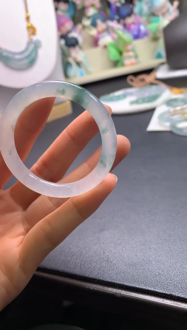 未镶嵌定制翡翠0249161202（40*6.3*6.2）