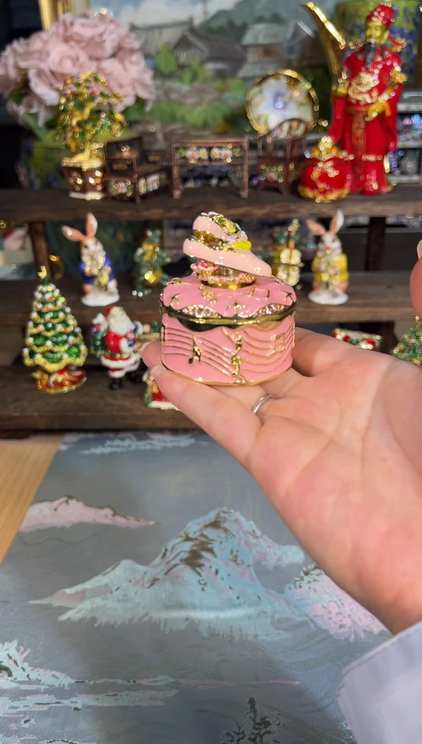 金属七宝烧首饰盒福利