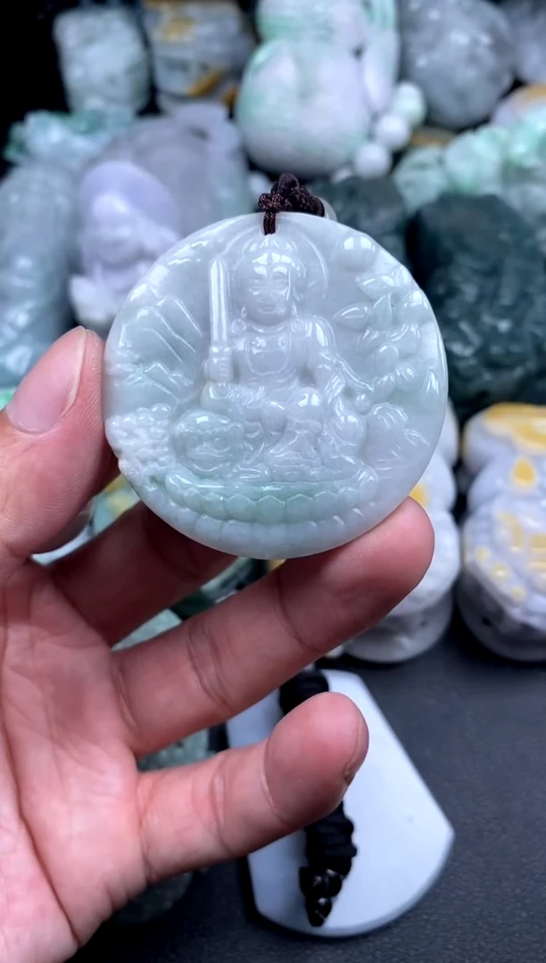 吊坠(不含链)未镶嵌翡翠1