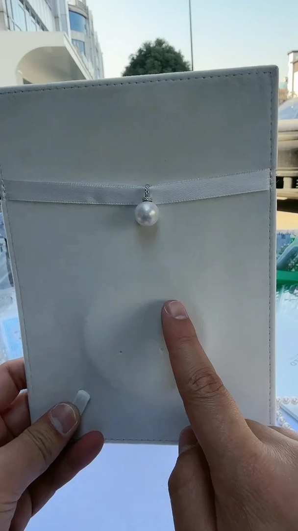 【闪购商品】淡水珍珠吊坠(不含链)银S925镶嵌11-12mm