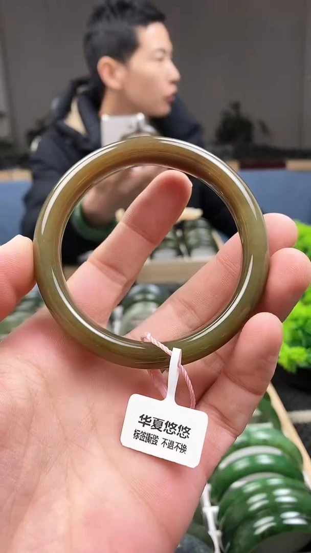 【闪购商品】和田玉手镯未镶嵌59.3