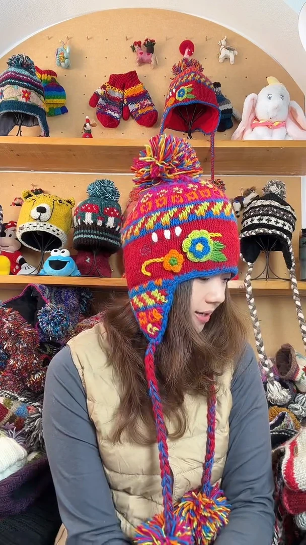 羊毛百分百纯手工帽子闪购28