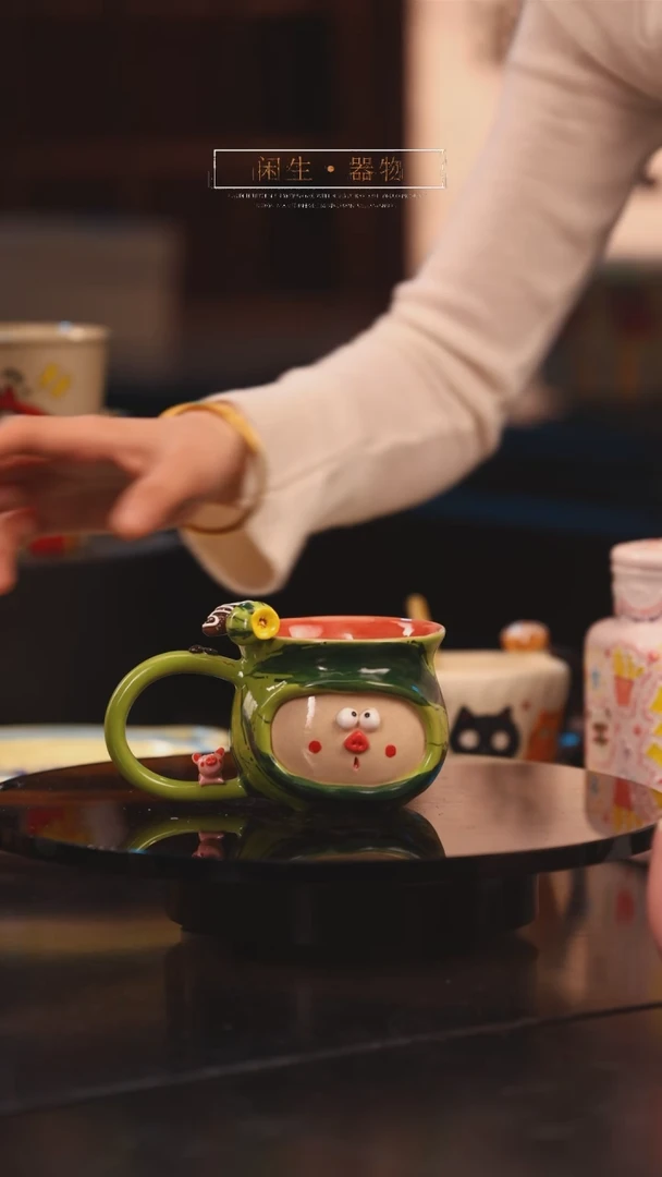 【闪购商品】随机景德镇可爱设计师款陶瓷