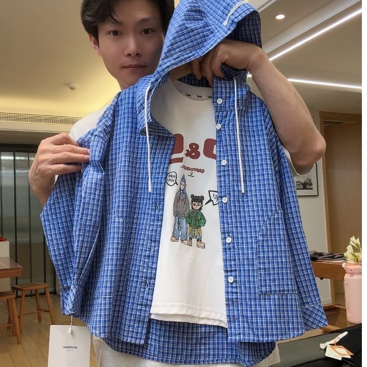 2025春夏新品儿童时尚潮童百搭外套男童休闲宽松衬衣潮