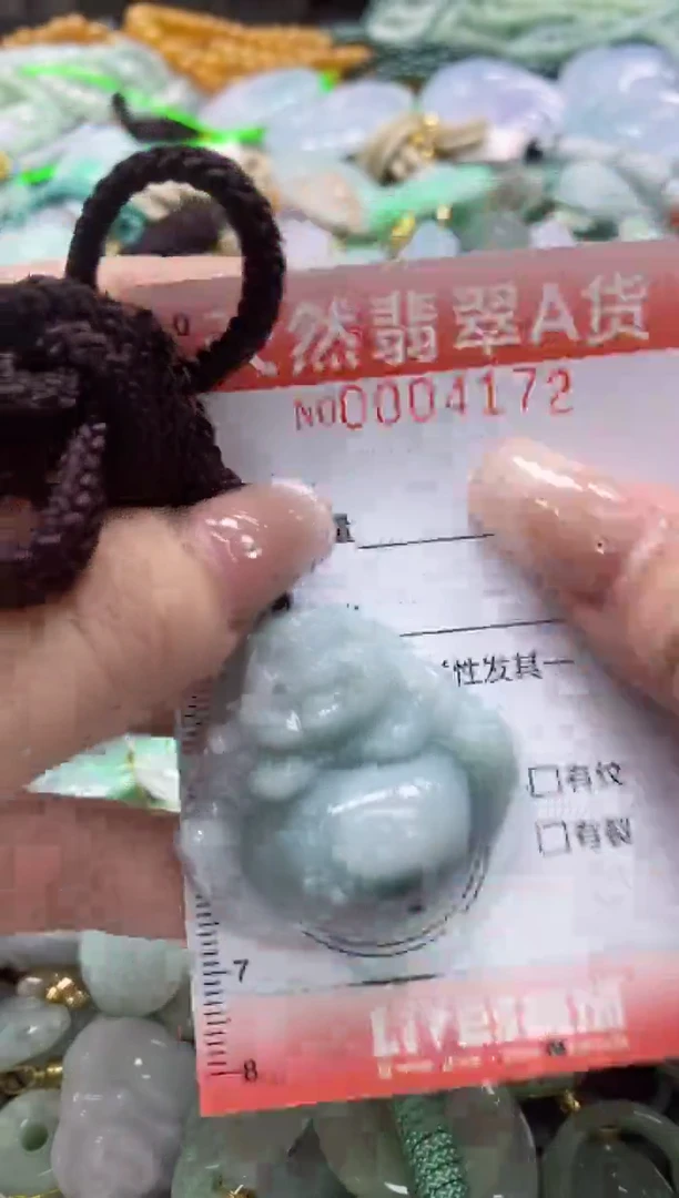 翡翠未镶嵌颈饰闪购0004172