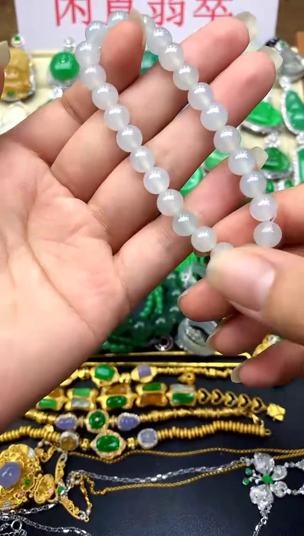 未镶嵌手串翡翠190 -中国好珍宝