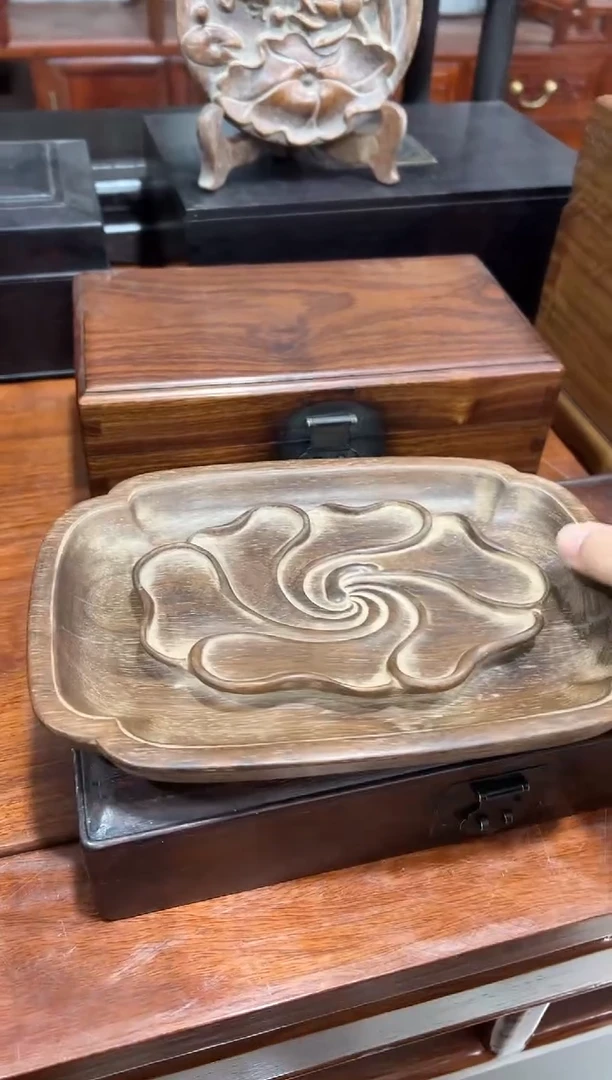 孤品赏盘黄花梨111