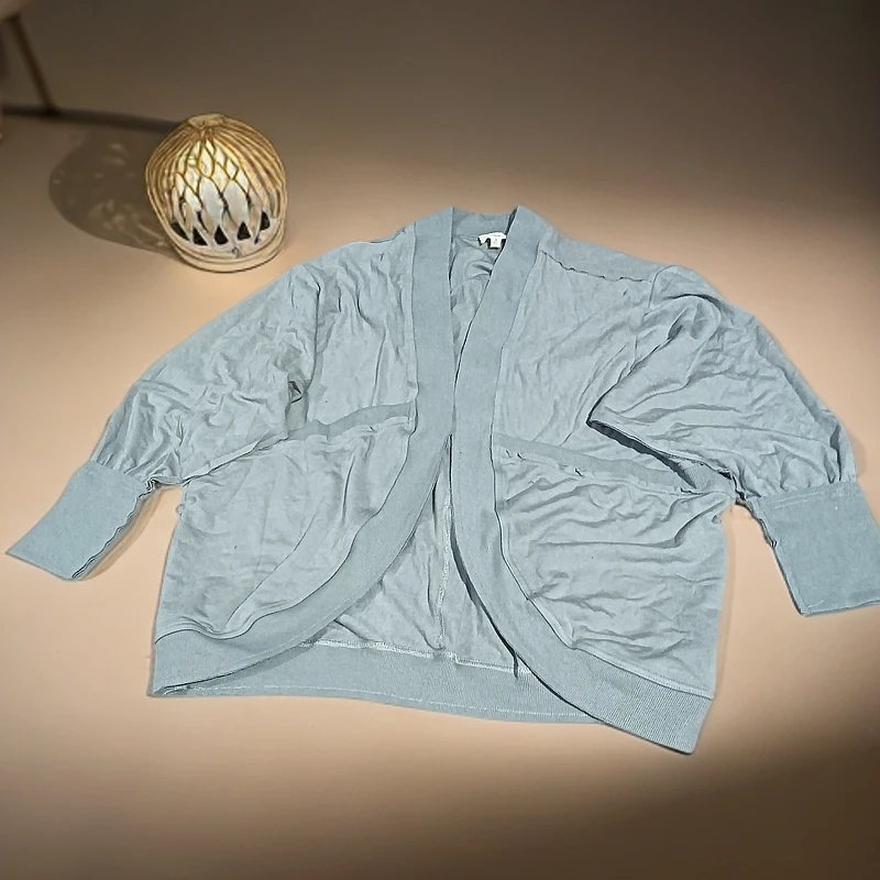 (2004)外贸原单胖妹妹可穿无扣开衫外套