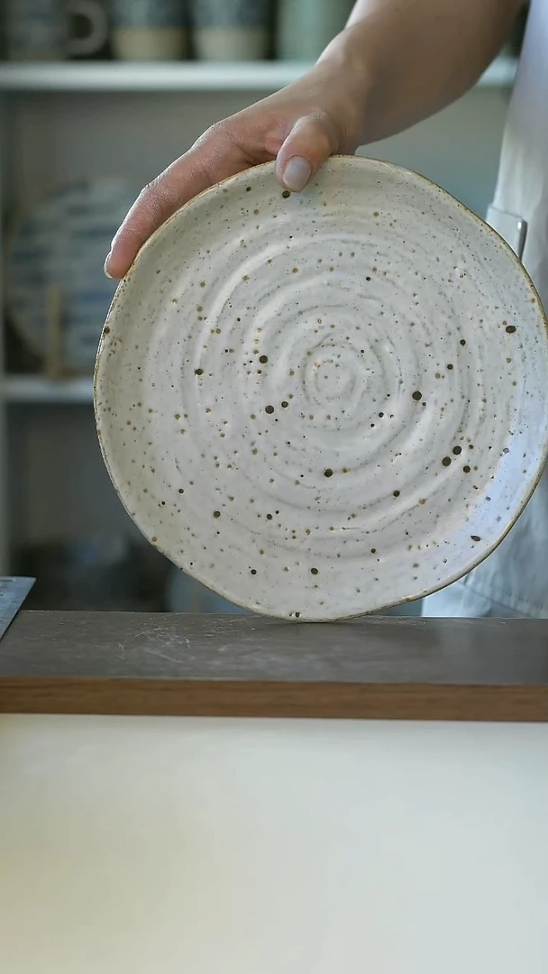 手作凝酪早餐盘20.5cm@4-2@