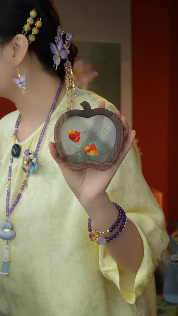 刺绣纯手工非遗国风饰品