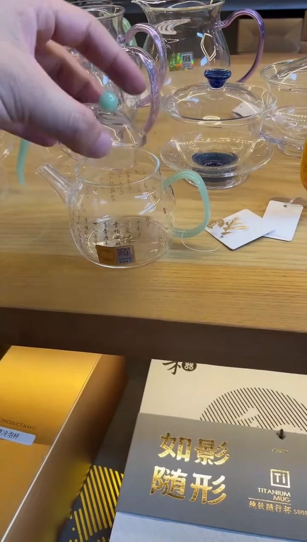 浅*禾器/爱莲说-言卿壶/浅玉色