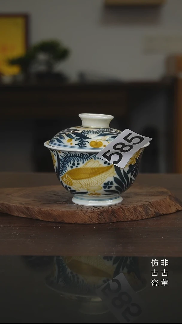 景德镇手工手绘陶瓷微瑕