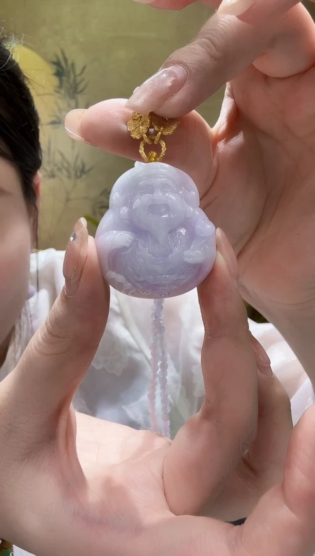 翡翠未镶嵌颈饰吊坠