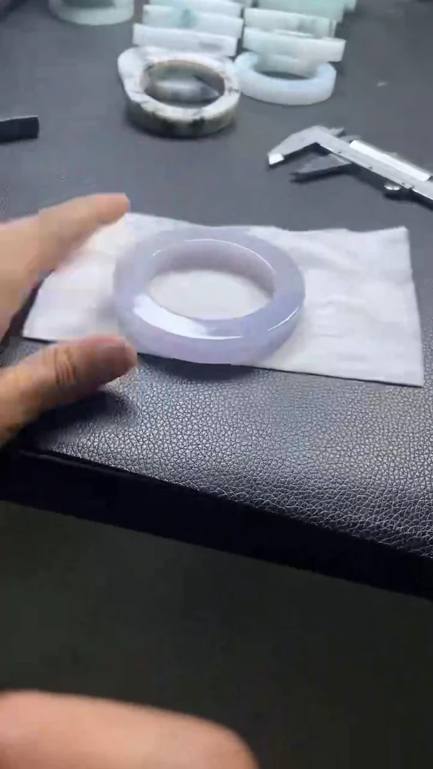 定制翡翠手镯未镶嵌你****此发一件
