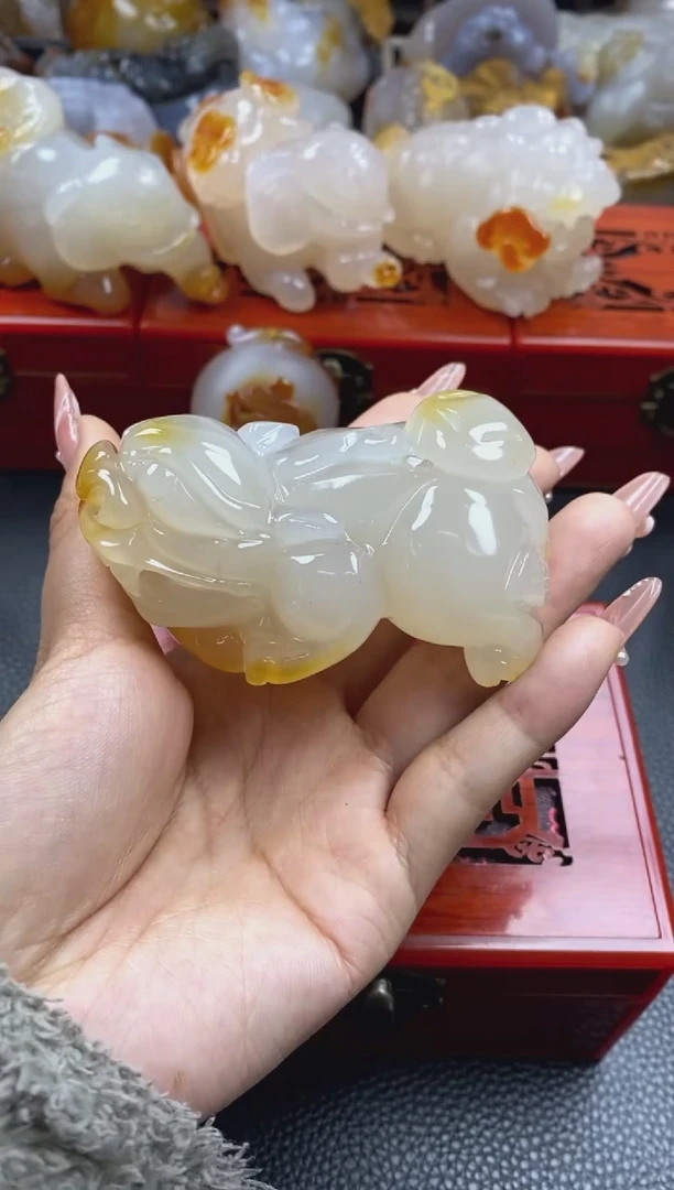 【闪购商品】玛瑙/玉髓手把未镶嵌00
