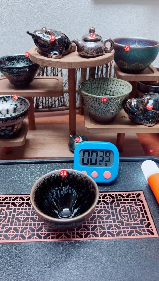 茶盏老**️号建盏工匠茶器26