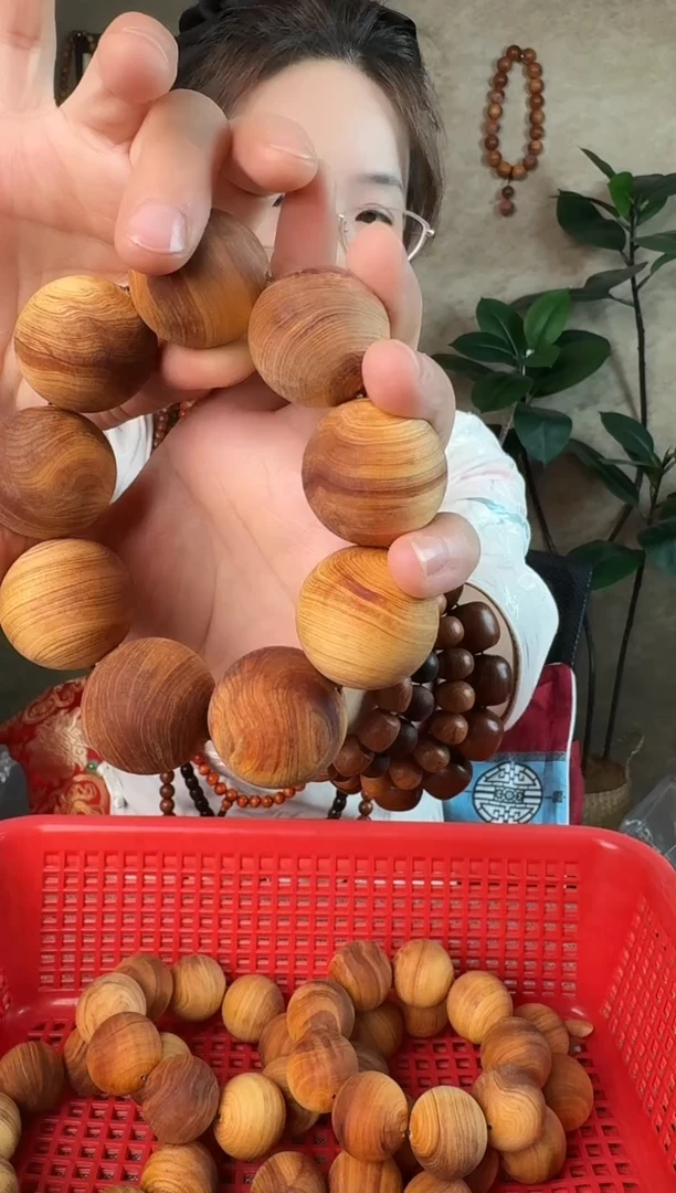 柏木（崖柏）手串/手链崖柏3.0粗抛单圈