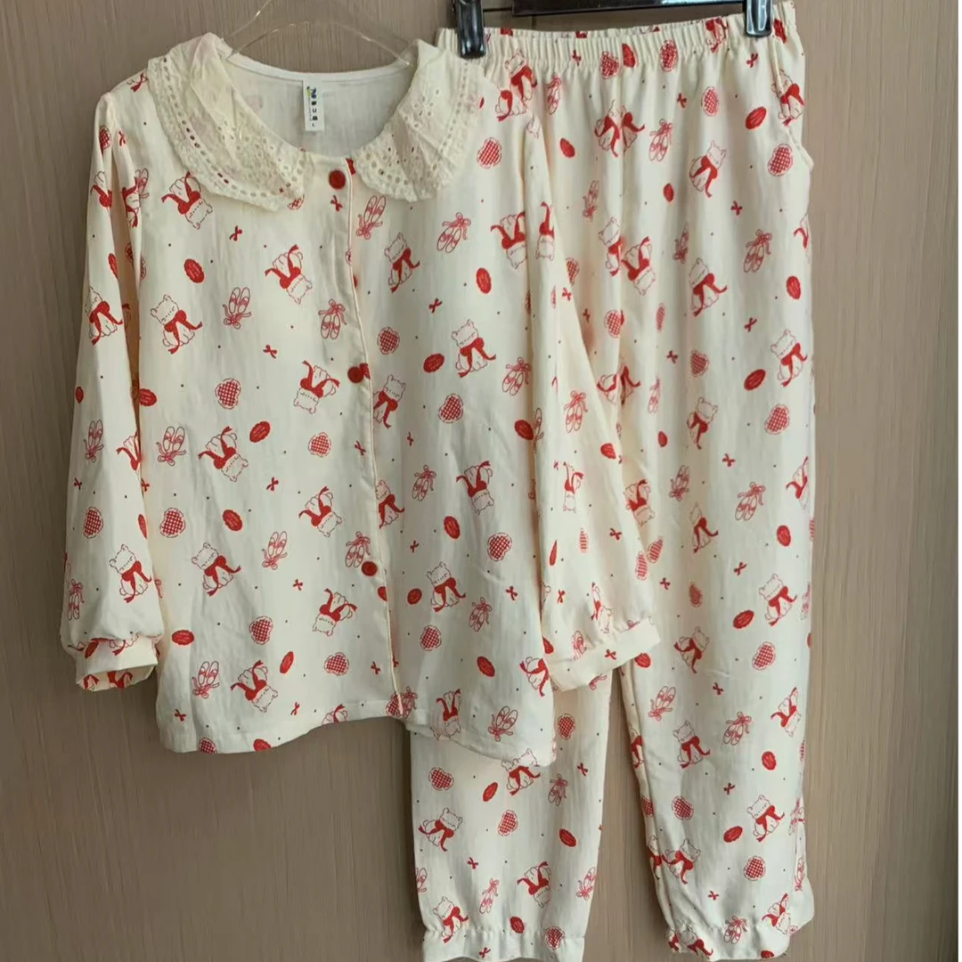 BAOLUOFEIMILI/保罗菲蜜丽2558款女装休闲长袖家居服