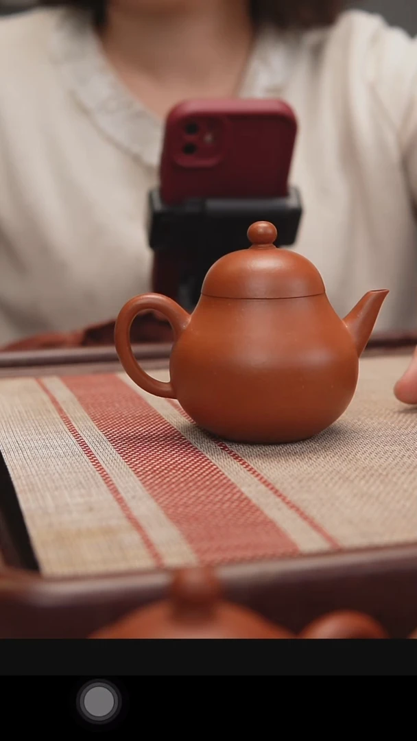 茶壶紫砂生朱赵庄朱泥高梨150cc