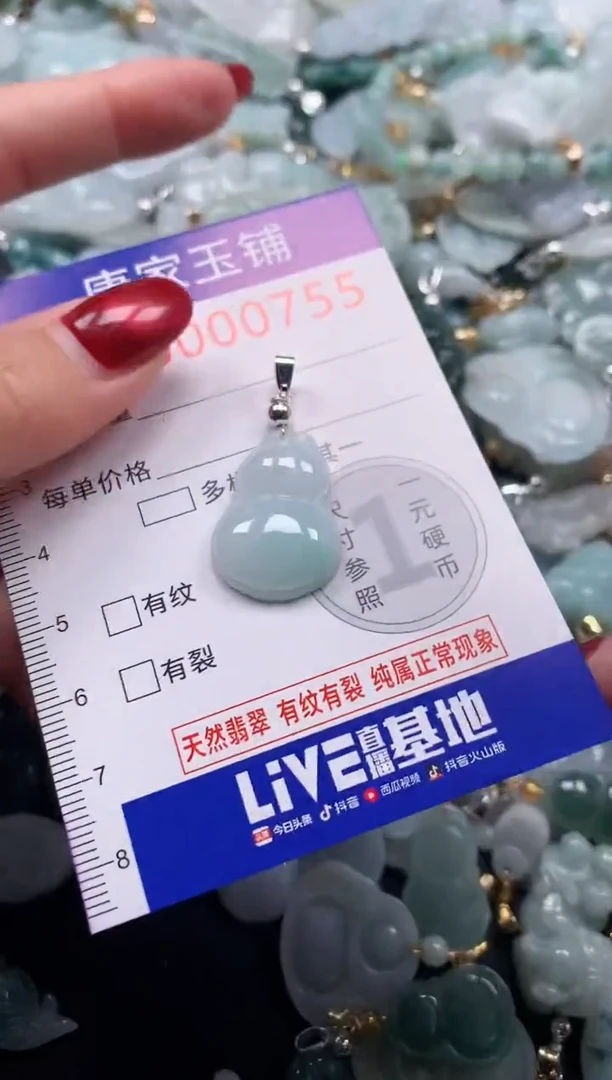 颈饰未镶嵌翡翠755