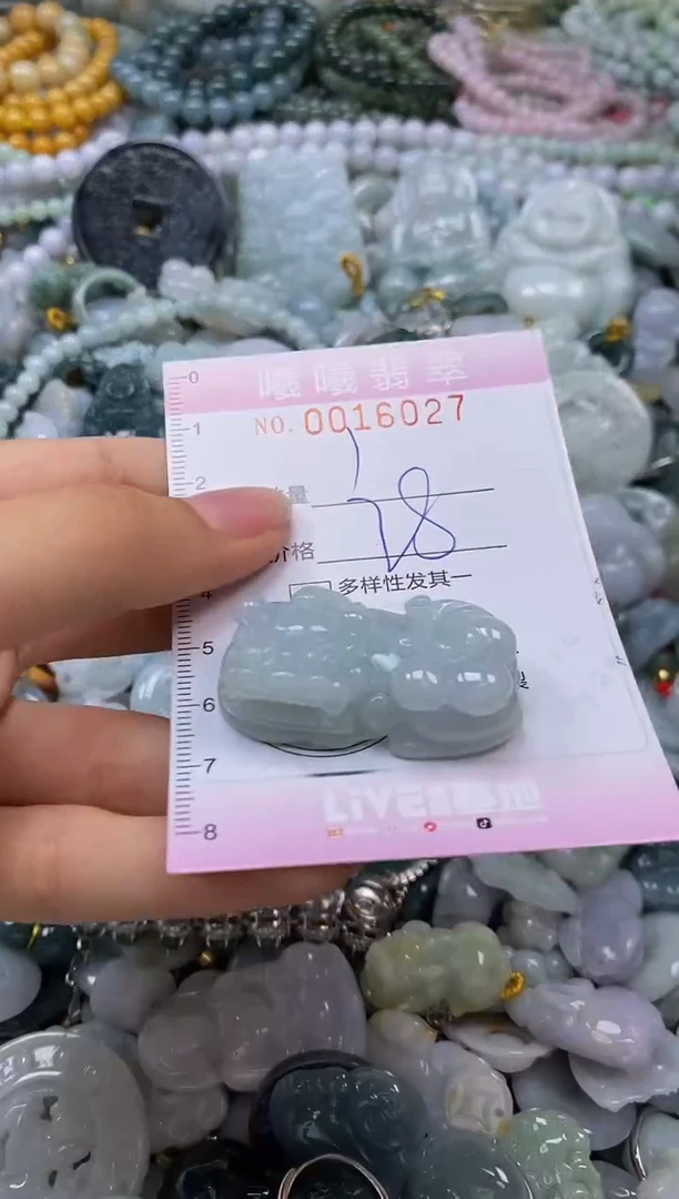 翡翠未镶嵌颈饰闪购0016027