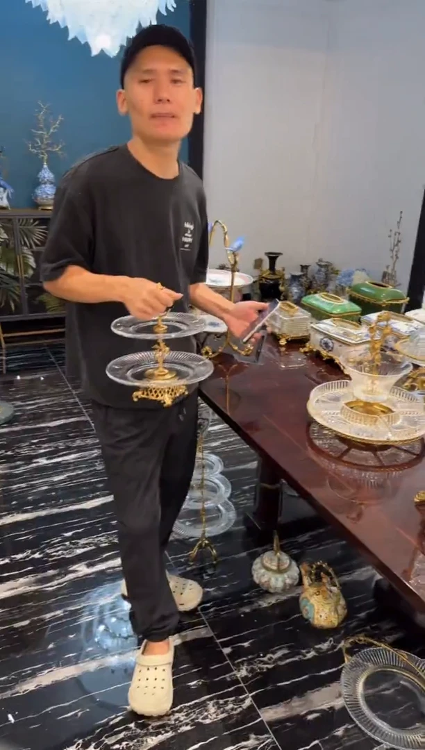 黄铜 黛姿家居装饰品摆件